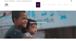 Desktop Screenshot of fundacionunidos.org