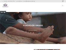 Tablet Screenshot of fundacionunidos.org